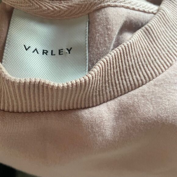 VARLEY Charter Blush Pink Sweatshirt Sweater Super Soft Top - Size M - Picture 4 of 5